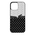 szerelem love fekete fehér pöttyös iPhone 14 Pro Max Magsafe tok