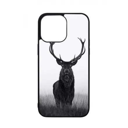 szarvas szarvasos agancs őszi fehér iPhone 14 Pro Max Magsafe tok