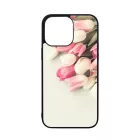 virágos tulipános tavaszi iPhone 14 Pro Max tok
