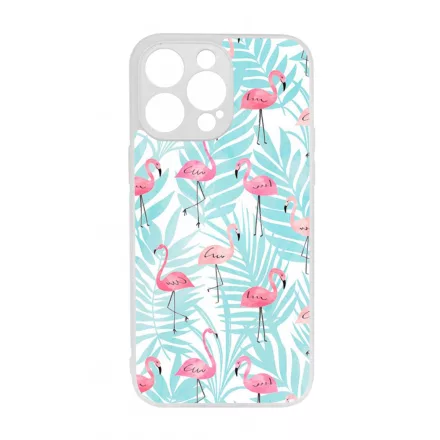 Flamingo Pálmafa nyár iPhone 14 Pro Max Magsafe tok