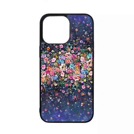 virágos tavaszi art iPhone 14 Pro Max Magsafe tok