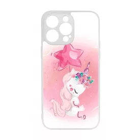 Tündéri unikornis unicorn egyszarvú iPhone 14 Pro Max tok