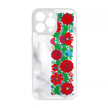 Márványos Matyó magyar mintás hungarian folk iPhone 14 Pro Max Magsafe tok