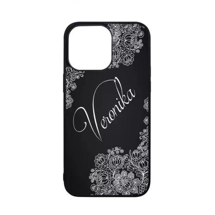 Kérd a neveddel - Matyó magyar mintás hungarian folk iPhone 14 Pro Max Magsafe tok