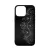 Elegant Matyó - Black magyar mintás hungarian folk iPhone 14 Pro Max Magsafe tok