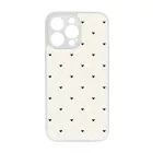 Elegáns szívecskés - CREAM - szives csajos iPhone 14 Pro Max Magsafe tok