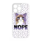 NOPE Cat Antisocial iPhone 14 Pro Max Magsafe tok