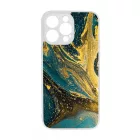 Golden Blue marvanyos marvany mintas iPhone 14 Pro Max Magsafe tok