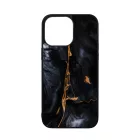 Black Gold marvanyos marvany mintas hatás iPhone 14 Pro Max tok