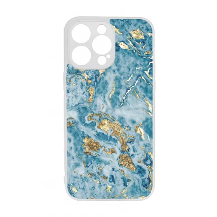 Blue Gold marvanyos marvany mintas iPhone 14 Pro Max Magsafe tok
