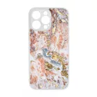 Pinkish and Gold marvanyos marvany mintas iPhone 14 Pro Max Magsafe tok