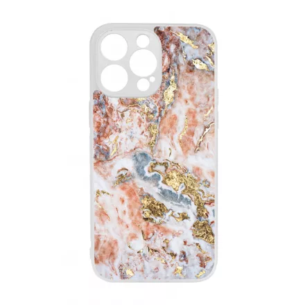 Pinkish and Gold marvanyos marvany mintas iPhone 14 Pro Max Magsafe tok