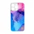 Blue Pink Gradient Ink kek rozsaszin marvanyos iPhone 14 Pro Max Magsafe tok