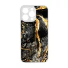 Luxury Golden Black marvanyos marvany mintas iPhone 14 Pro Max tok