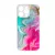 Pink gold Mixed Inks arany mintas marvanyos iPhone 14 Pro Max tok