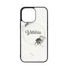 marble marvany mintas Rozsa viragos iPhone 14 Pro Max tok