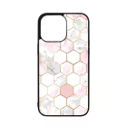 Geometric Rose Gold marvanyos marvany mintas iPhone 14 Pro Max tok
