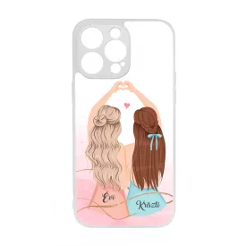 BFF Heart Best Friends forever legjobb baratnos iPhone 14 Pro Max tok