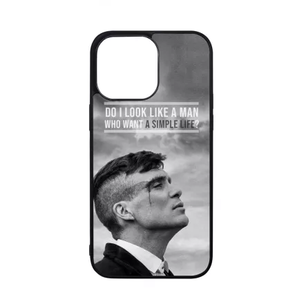 Tommy Shelby simple life idezet peaky blinders iPhone 14 Pro Max Magsafe tok