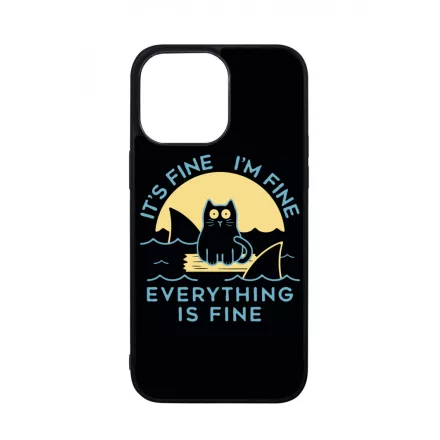 ezek csak cápák this is fine iPhone 14 Pro Max Magsafe tok