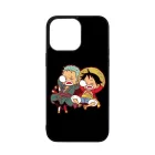 Luffy and Zoro Sleep - One Piece iPhone 14 Pro Max Magsafe tok