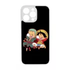 Luffy and Zoro Sleep - One Piece iPhone 14 Pro Max Magsafe tok