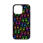 Halloween Macskak - Colored iPhone 14 Pro Max tok