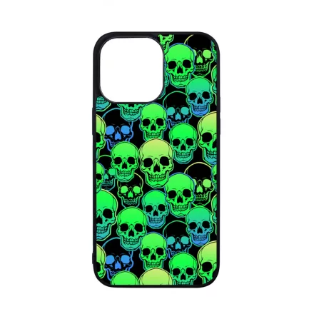 Green Skulls - Halloween iPhone 14 Pro Max Magsafe tok