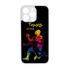 Kerd a Neveddel FOR HIM kezilabda mintas iPhone 14 Pro Max tok