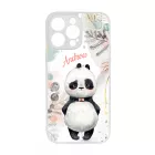 Édes kis Panda - Téli mintás iPhone 14 Pro Max Magsafe tok