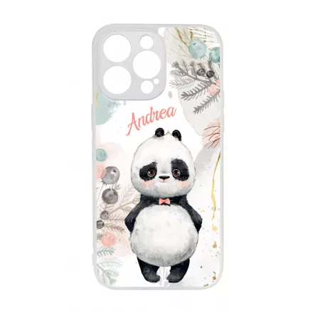 Édes kis Panda - Téli mintás iPhone 14 Pro Max Magsafe tok
