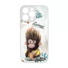 Kávés Maki - Téli mintás iPhone 14 Pro Max tok