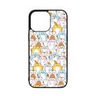 Tündéri Kawaii cica mintás iPhone 14 Pro Max Magsafe tok