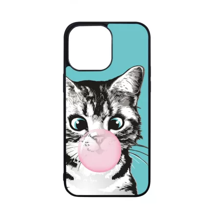 Bubble Cat - cica mintás iPhone 14 Pro Max Magsafe tok
