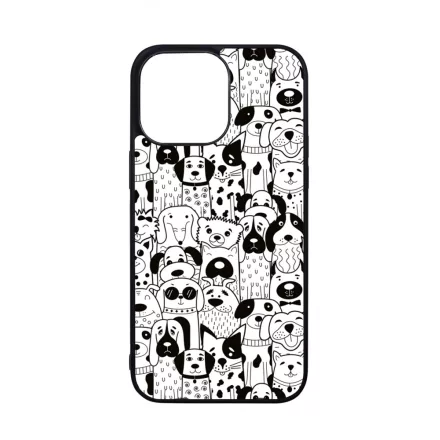 Aranyos kutya mintás iPhone 14 Pro Max Magsafe tok