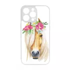 Csodaszép rajzolt lovas iPhone 14 Pro Max tok