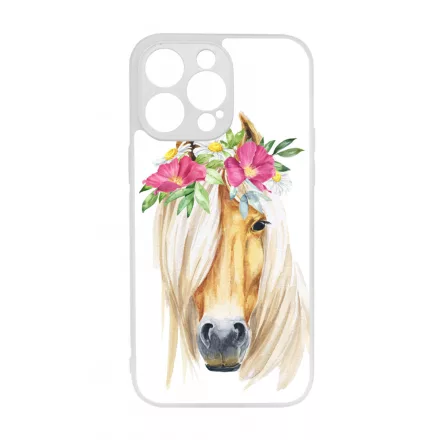 Csodaszép rajzolt lovas iPhone 14 Pro Max Magsafe tok
