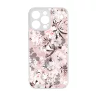 Puderpink tavaszi viragos iPhone 14 Pro Max Magsafe tok