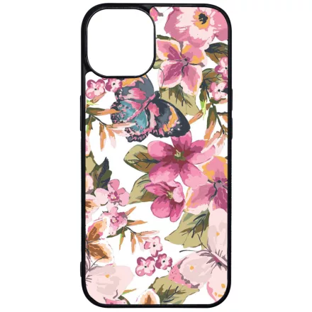 pillangós lepkés virág mintás iPhone 16 MagSafe tok
