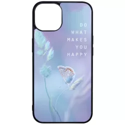 virágos tavaszi pillangós lepkés iPhone 15 tok