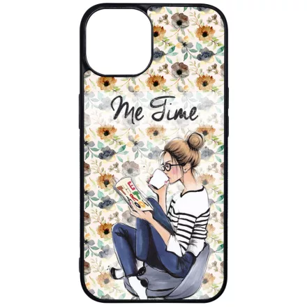 Én időm csajos őszi mintás iPhone 15 tok