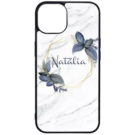 marble marvany mintas viragos iPhone 15 tok