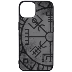 Grunge Vikings Symbol iPhone 15 tok