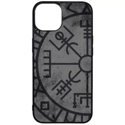 Grunge Vikings Symbol iPhone 15 tok