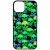 Green Skulls - Halloween iPhone 16 MagSafe tok