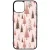 Rózsaszín karácsonyi fenyőfa mintás iPhone 16 MagSafe tok