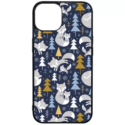 Tündéri Karácsonyi róka mintás iPhone 16 MagSafe tok