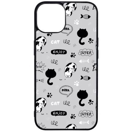 Mrrr Cuki Cica mintás iPhone 16 MagSafe tok