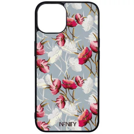 Szépséges piros tavaszi virágok iPhone 16 MagSafe tok