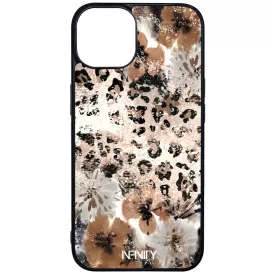 Leopárdos virágok iPhone 16 MagSafe tok